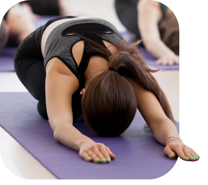 aula de pilates em grupo